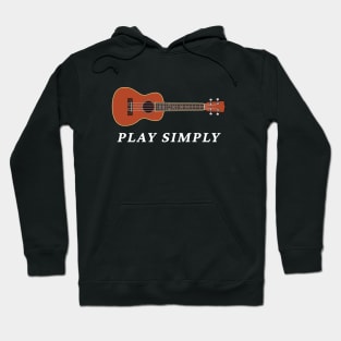 Play Simply Mahogany Ukulele Hoodie